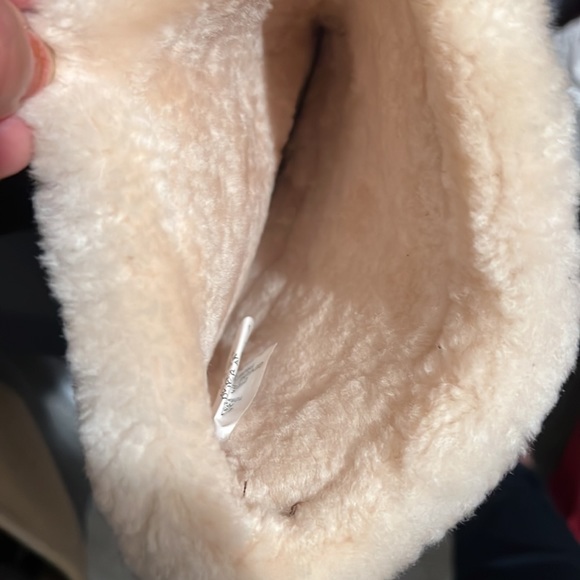 New Michael kors MK Shearling Winter Bootie Ankle boots suede sheep fur brown - Picture 6 of 8